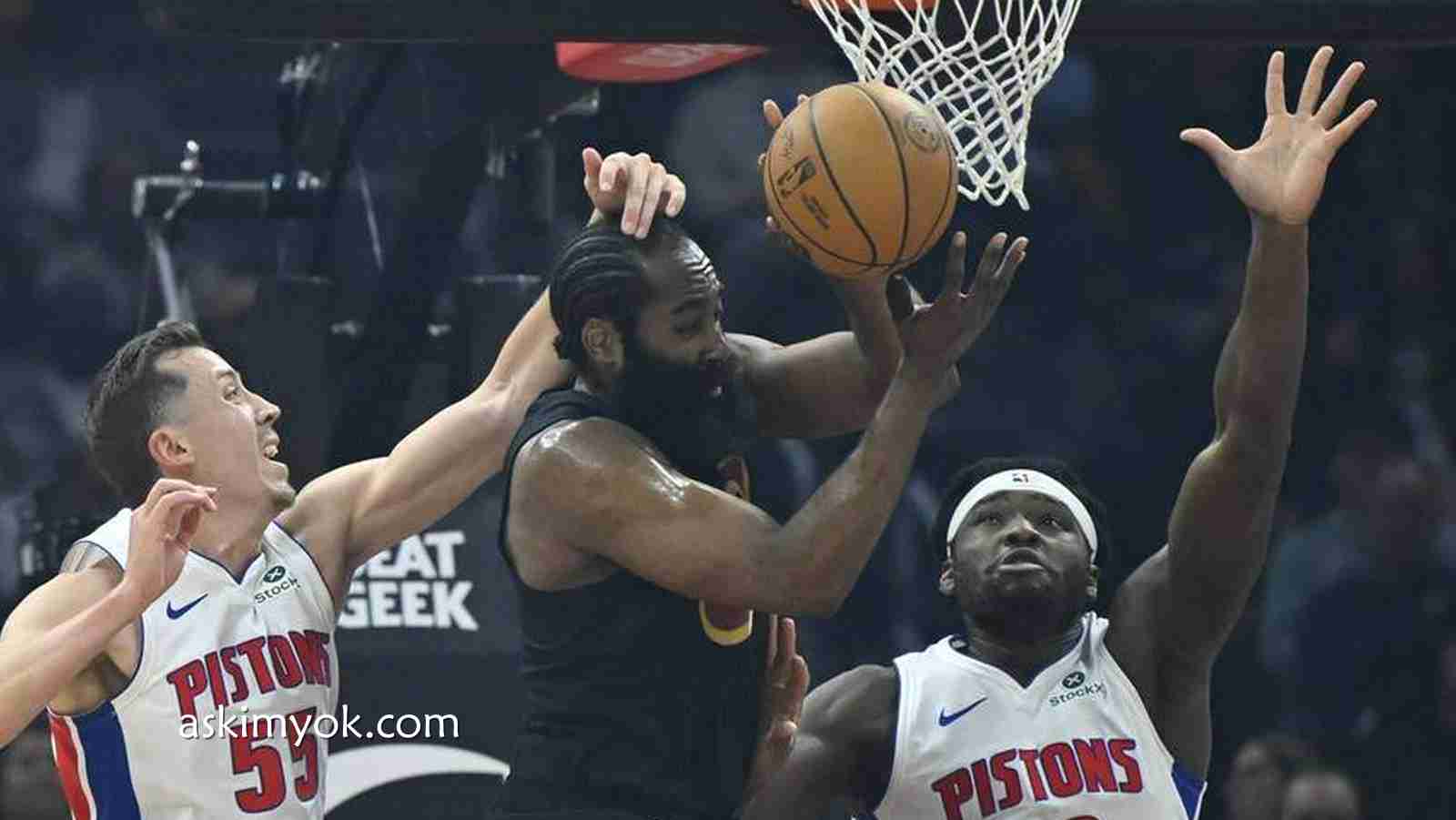 爱游戏体育特别报道：哈登18+5+7杜伦空砍24+14 骑士击败活塞