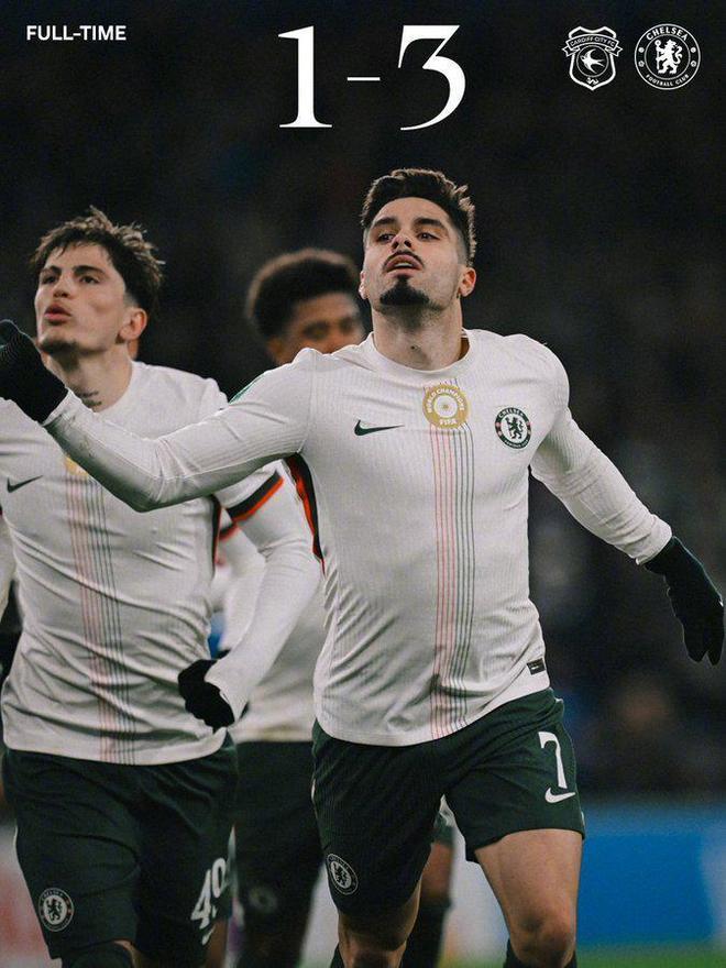 爱游戏体育专业分析：联赛杯切尔西3比1卡迪夫城进四强，替补双核建功，加纳乔延续强势