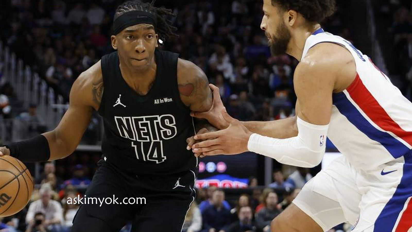 爱游戏体育专业分析:小波特缺阵杜伦21+10 篮网惨败活塞53分