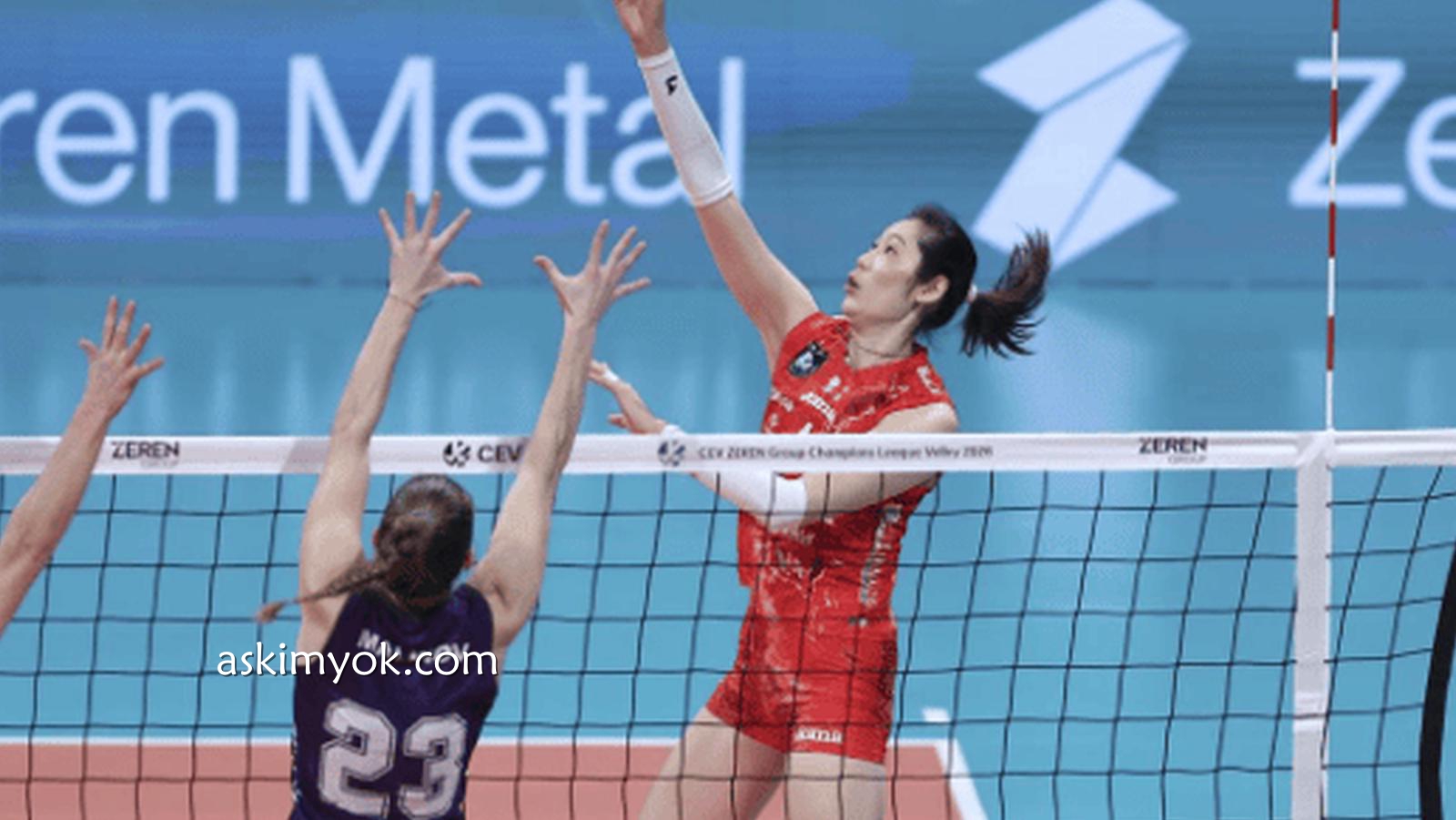 爱游戏体育特别点评：女排-朱婷8分提前晋级欧冠8强 王媛媛12分欧联杯抢先机